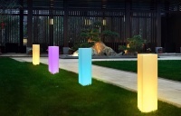 Светильник Колонна 45х110 питание от сети 220В, RGB